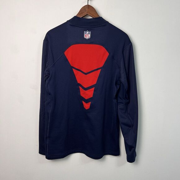 Nike Hyperwarm Shield Shirt New England Patriots NFL On Field Long Sleeve Men L - Picture 4 of 6